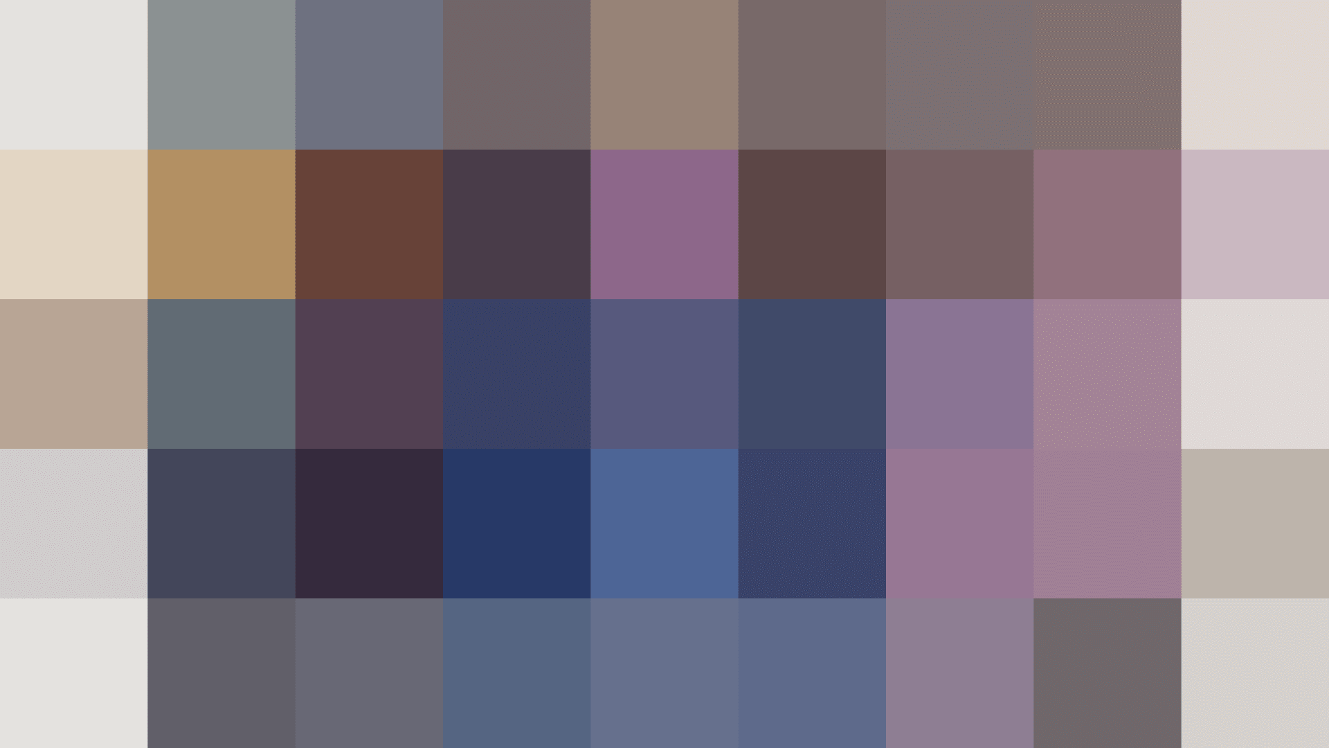 Male and female versions of the Gadabout vocation. The male version wears a pink-and-white-striped tragic clown outfit. The female version wears a blue bunny outfit with open shoulders.